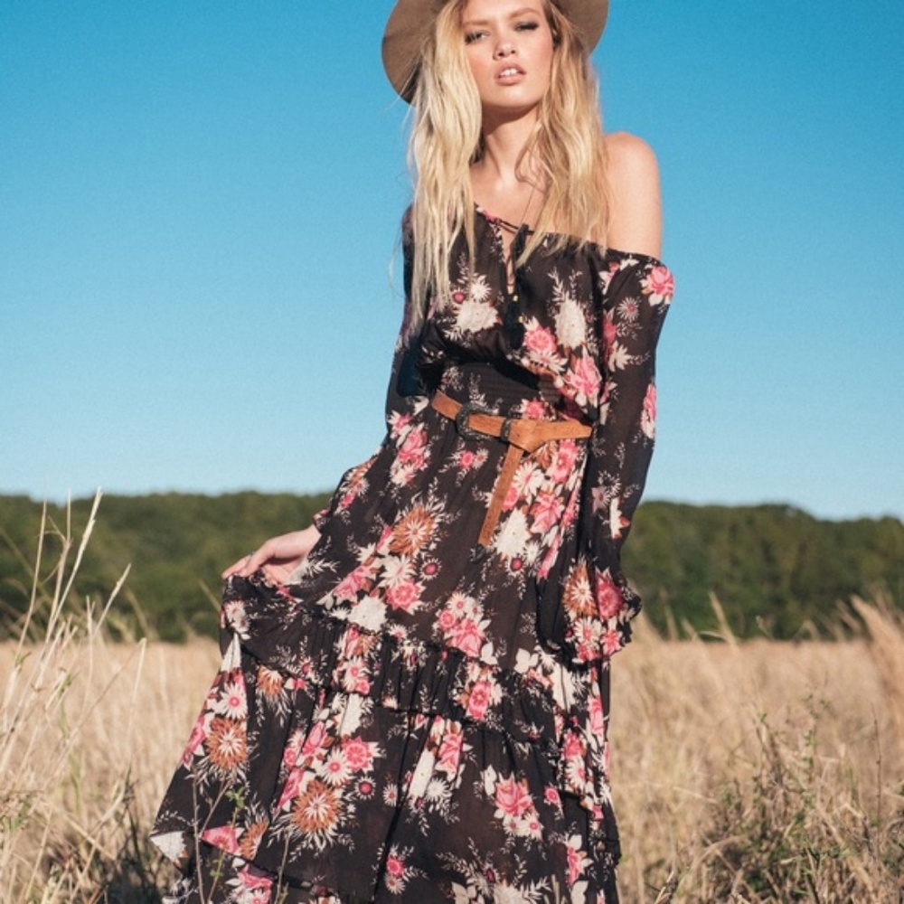 Spell & The Gypsy Collective Jagger Dress in Black